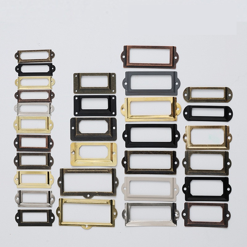Furniture Hardware Names - 300 sztuk zabytkowa szafka etykieta Pull