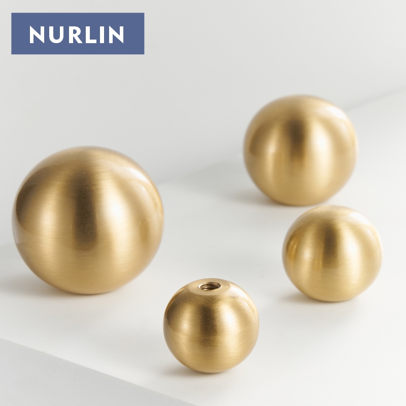 Nurlin Mosiężne Okrągłe Kulki  – Furniture Hardware Jig recenzja i cena
