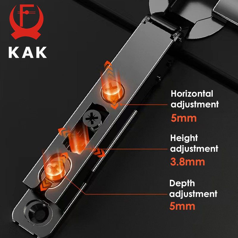 KAK 2 szt. Ukryte hydrauliczne – Cabinet Hinge Overlay recenzja i cena